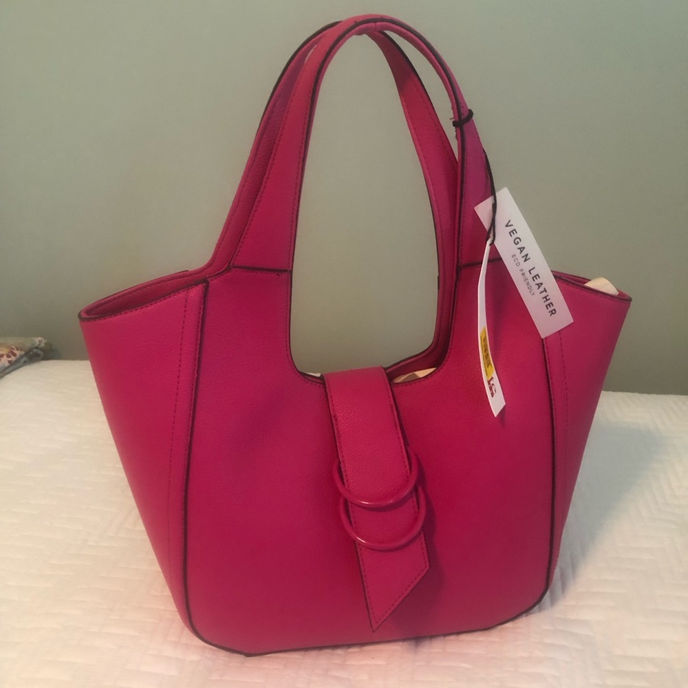 Bright Pink purse. New with tags, unsure of brand.